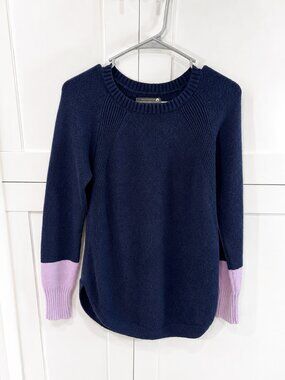 Anthropologie Colorblock Knit Sweater - Women's XS